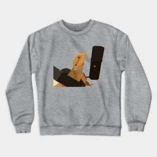 All About Bearded Dragons Cover Art Crewneck Sweatshirt